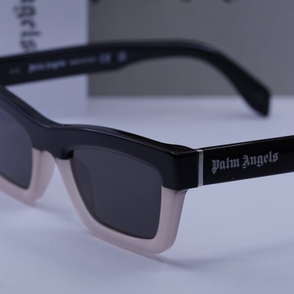 Palm Angels PERI108 MELROSE 3B07 Cat Eye Sunglasses - Black/Grey - Picture 3 of 9